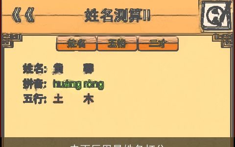 史雨辰周易姓名打分