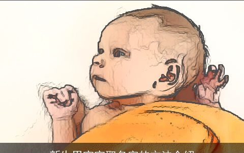 新生男宝宝取名字的方法介绍