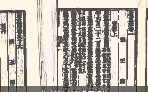 董寸钰周易测名字打分