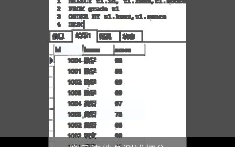齐风涛姓各测试打分