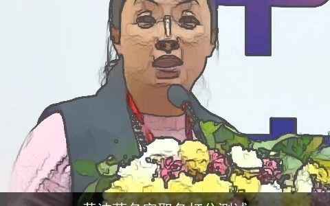 黄沛荠名字取名打分测试