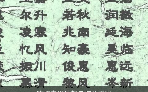 陈埼垚周易起名打分测试