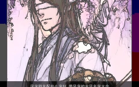 风字取名配什么字好 带风字的古风名字大全 2024帅气古风的带风字小孩名字大全精选