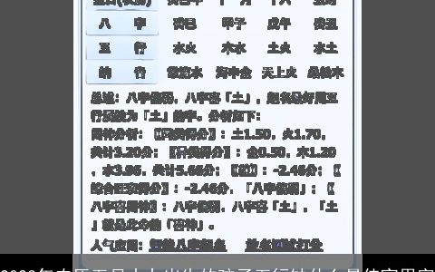 2023年农历五月十九出生的孩子五行缺什么最佳宜用字