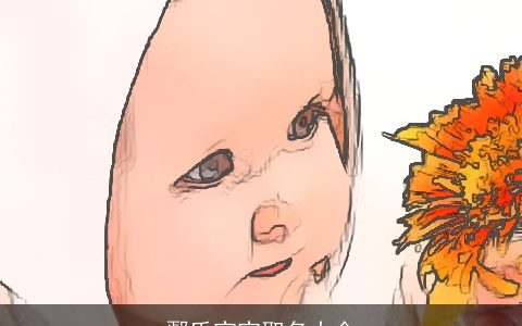 鄢氏宝宝取名大全