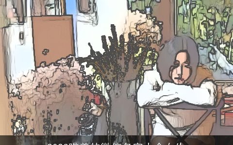 2024唯美的微信名字大全女生