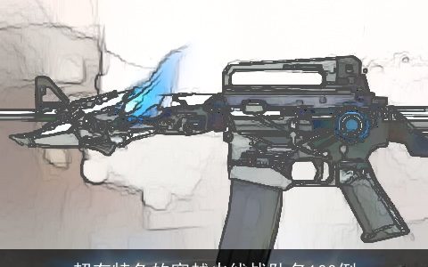 超有特色的穿越火线战队名100例