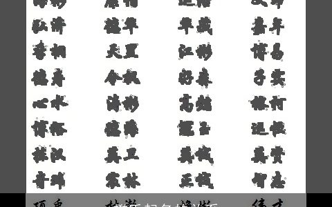 樊氏起名的关系