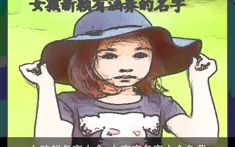 女孩起名字大全_女宝宝名字大全免费