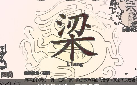 2023年梁姓女宝宝名字