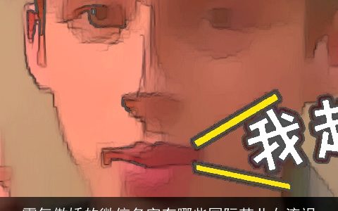 霸气傲娇的微信名字有哪些国际范儿女流氓