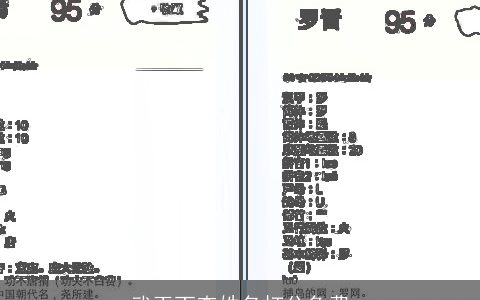 武玉丁查姓名打分免费