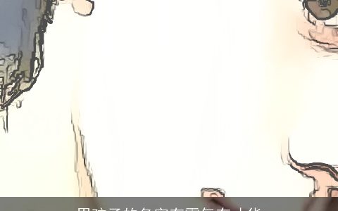 男孩子的名字有霸气有才华