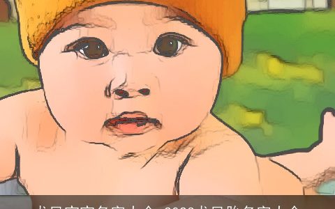 龙凤宝宝名字大全 2023龙凤胎名字大全