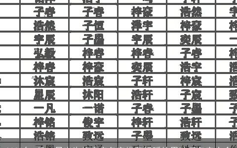 2023年5月20日出生的宝宝名字推荐好听的男孩子名字大全