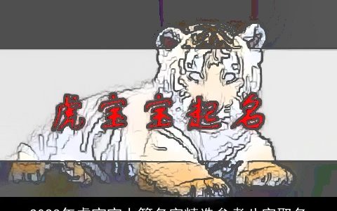 2023年虎宝宝上等名字精选参考八字取名