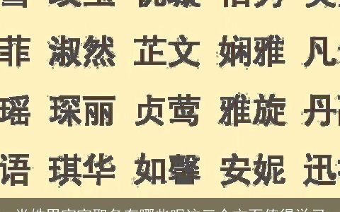 肖姓男宝宝取名有哪些呢这三个方面值得学习