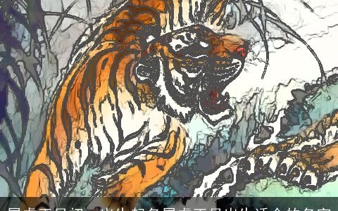 属虎正月初一出生起名属虎正月出生适合的名字