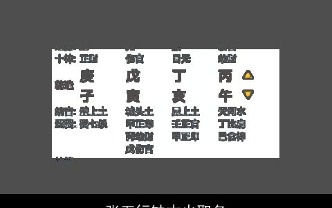 张五行缺木火取名