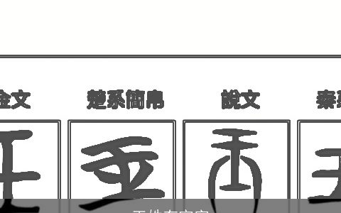 王姓有宇字