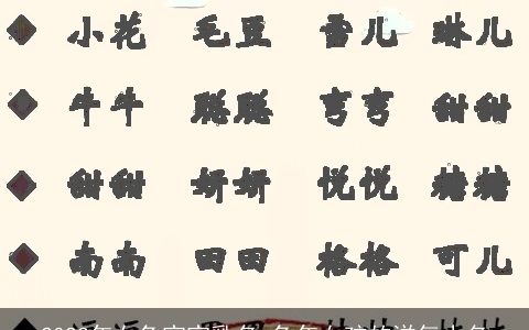 2024年女龙宝宝乳名 龙年女孩的洋气小名