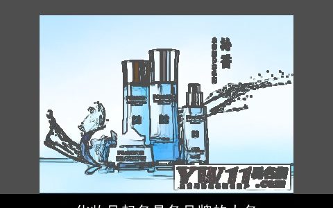 化妆品起名具备品牌的大名