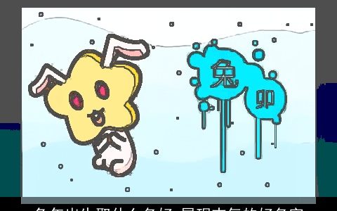 兔年出生取什么名好 展现志气的好名字