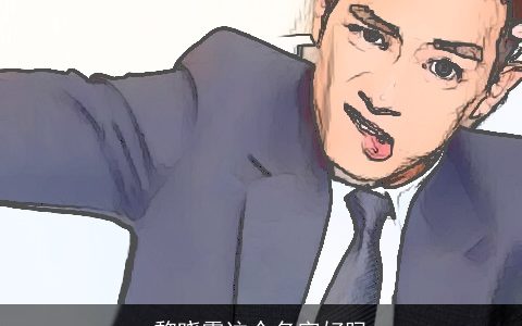 黎晓露这个名字好吗