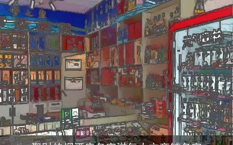 聚财的烟酒店名字洋气大方商铺名字