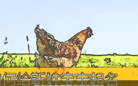 靳钰洛名字取名打分测试