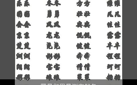 罗昌昶周易测字起名