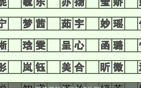 罗佳淇起名测名打分测试