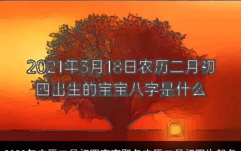 2024年农历二月初四宝宝取名农历二月初四生起名