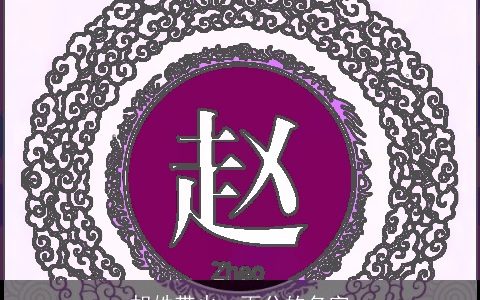 胡姓带火一百分的名字