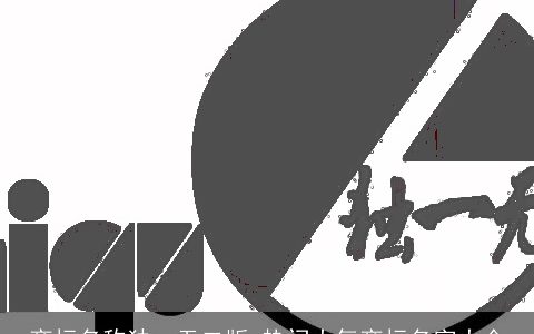 商标名称独一无二版 热门大气商标名字大全