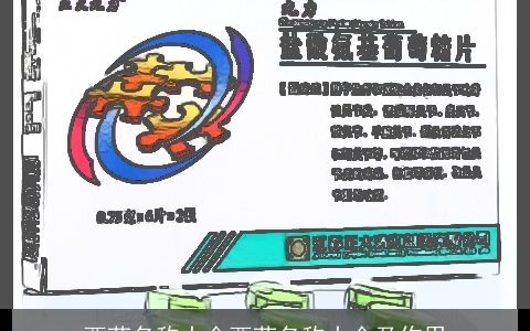 西药名称大全西药名称大全及作用