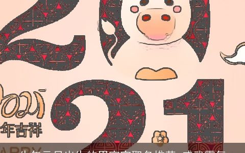 牛年元旦出生的男宝宝取名推荐 威武霸气