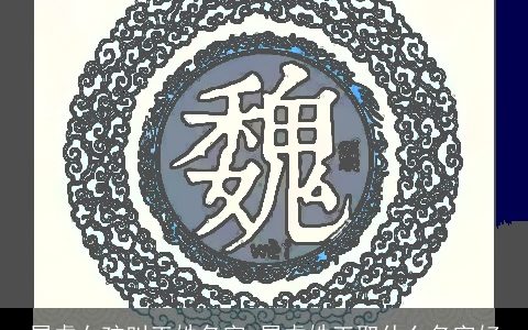 属虎女孩叫王姓名字 属虎姓王取什么名字好