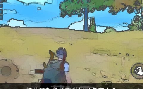 简单又刺激的刺激战场名字大全