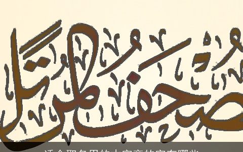 适合取名用的木字旁的字有哪些