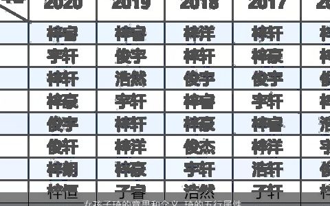 女孩子琦的意思和含义 琦的五行属性  取名大全网 2023温柔文静的女孩名