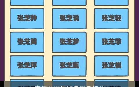 李佳卿周易取名测名打分