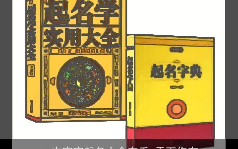 一本宝宝起名大全在手 天下你有