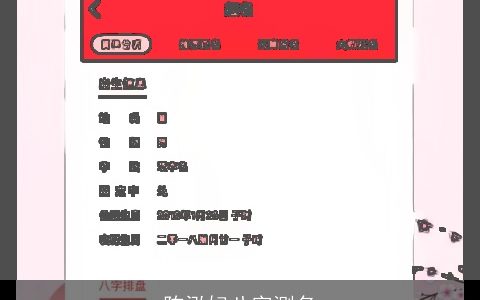 陈泓妃八字测名