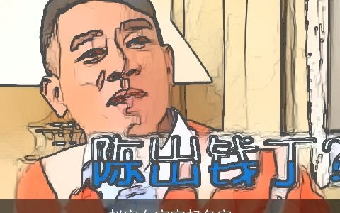 赵字女宝宝起名字