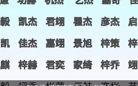 体现内涵 男宝宝有内涵的名字大全