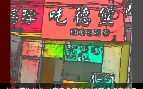 热门带财运的足疗店名字生意好有特点商铺名