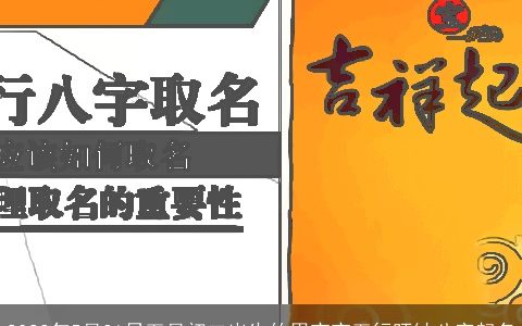 2023年5月31日五月初二出生的男宝宝五行旺缺八字起名