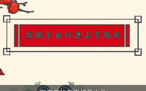 田嘉禾的名字打多少分