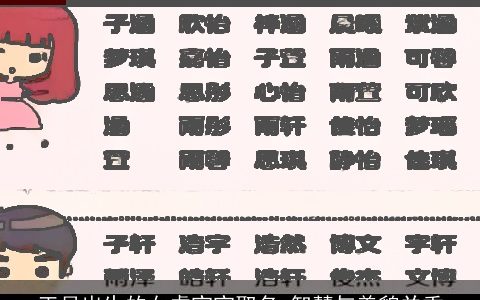 正月出生的女虎宝宝取名 智慧与美貌并重